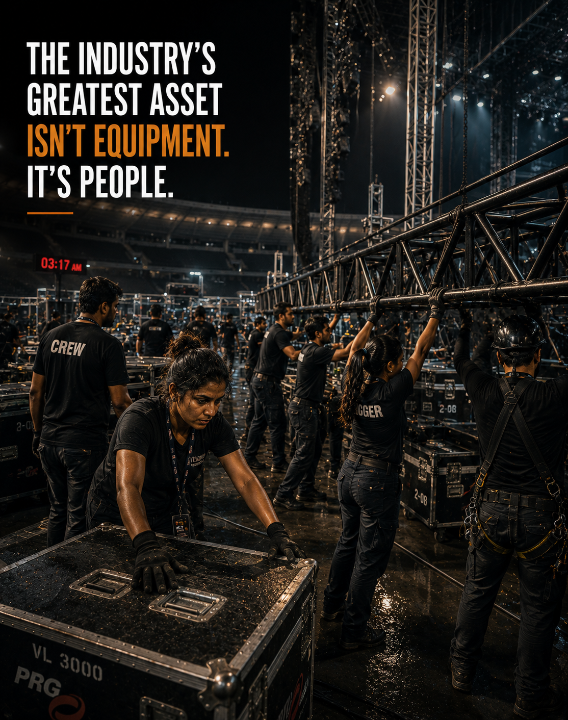 The people who make events happen
